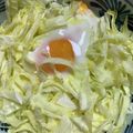 ちゃぎー's cooksnap of when they made レンジで！キャベツの巣ごもり卵.