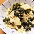 パキポ〜's cooksnap of when they made 筍とわかめの酢味噌あえ.