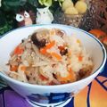 虹色♪︎ちゅーりっぷ's cooksnap of when they made キノコいっぱいおこわ♪.