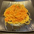 クックOWK0RO☆'s cooksnap of when they made 【パスタ】蟹のトマトクリームソース.