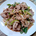 ポニーリボン's cooksnap of when they made ☆簡単☆豚肉とネギの味噌炒め.
