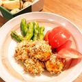 ハチワレねこ's cooksnap of when they made はんぺんのお好みバーグ♡お弁当にも.