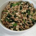 かなくんマミー's cooksnap of when they made ほうれん草とひき肉の中華炒め.
