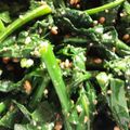 さゆさゆ5's cooksnap of when they made のらぼう菜（菜っ葉）の胡麻和え.
