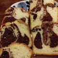 reitry's cooksnap of when they made 超簡単♪マーブルパウンドケーキの作り方.