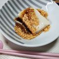 ぱふ's cooksnap of when they made 黒蜜きな粉餅♪.