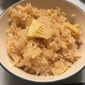 くーやん74's cooksnap of when they made 筍ご飯.