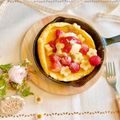 LULU♡まみ's cooksnap of when they made 簡単★スキレット★ダッチベイビー.