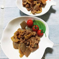 ﾁｲﾁｬﾝﾏﾏ's cooksnap of when they made 蒟蒻入りで蓮根、豚のきんぴらなり〜♫.