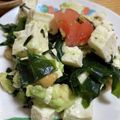 リラシャン's cooksnap of when they made 豆腐&トマト&アボカドのポン酢サラダ.