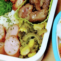 ☆megrim☆'s cooksnap of when they made ゴーヤとハム、コーンのマヨネーズ炒め.