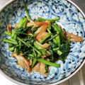 ふーさんの妻's cooksnap of when they made 春菊と舞茸のにんにく炒め.