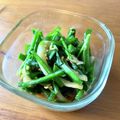 ayacccco's cooksnap of when they made 韓国の味　ニラの和え物.