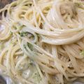 いづみき's cooksnap of when they made ◎柚子胡椒＆あおさ海苔のクリームパスタ◎.