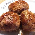 ナミダ猫's cooksnap of when they made すきやき風味のタレで★肉巻おにぎり.
