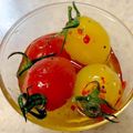 あい♪らんど's cooksnap of when they made ピリ辛！プチトマトのマリネ.