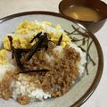 papikun's cooksnap of when they made 我が家の人気メニュー♪鶏そぼろ丼.