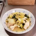 ミアンミアン's cooksnap of when they made チンゲン菜と胸肉の☆さっぱり塩レモン炒め.