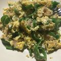 たろすけちゃん's cooksnap of when they made 弁当に！花粉症に？！ピーマン卵チーズ炒め.