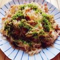 かわゆう1211's cooksnap of when they made 白滝DEソース焼きそば！.