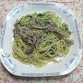 ❀さちりん❀'s cooksnap of when they made 簡単☆水菜と豚肉の塩レモン焼きそば.