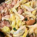 aoyuzu's cooksnap of when they made 春キャベツと鶏ももの塩レモン炒め.