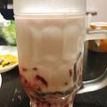 Rika☆Rin's cooksnap of when they made びっくりドンキー風いちごミルク❤.