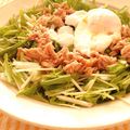 もすろー's cooksnap of when they made 水菜とシーチキンの絶品サラダ♡.