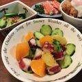 こつゆ514's cooksnap of when they made タコとオレンジ黒酢のマリネ.