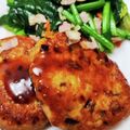 kahoro's cooksnap of when they made テリテリ♪照り焼き豆腐ハンバーグ.