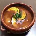 居酒屋まるみ's cooksnap of when they made 豆まめいっぱい茄子とトマトのカレースープ.
