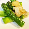yu🐓's cooksnap of when they made 簡単！アスパラのにんにくシャンタン炒め.