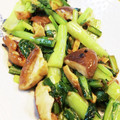 τомоко's cooksnap of when they made 椎茸と水菜のマヨ炒め.