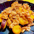 t0mt0mt0m's cooksnap of when they made さつまいもと豚肉の甘辛炒め.