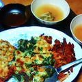 クックYC4Q62☆'s cooksnap of when they made 小麦粉・卵不使用♪米粉でチヂミ.