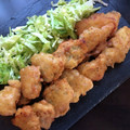 MatsCafe's cooksnap of when they made ささみのザクザクカレー唐揚げとり天★簡単.