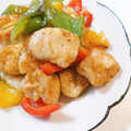 mxai's cooksnap of when they made ★☆話題入り☆★鶏ささみと茄子の甘酢炒め.