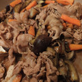 pan0233's cooksnap of when they made 豚肉と茄子の黒酢オイスター炒め.