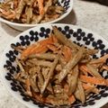 STfam's cooksnap of when they made ごぼうと人参のきんぴら風ツナマヨサラダ.