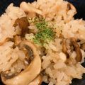 ぷーなむキッチン☆'s cooksnap of when they made ガリバタ味★マッシュルームの炊き込みご飯.