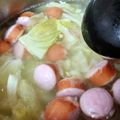 ★ほのどんママ★'s cooksnap of when they made キャベツとウィンナーのスープ.