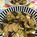 猫のミイヤ's cooksnap of when they made 簡単！茄子と鶏肉のカレー炒め.