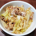 G_Yossan's cooksnap of when they made 豚こまとキャベツの塩炒め.