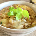 ばぢこ's cooksnap of when they made リメイク☆かき揚げの卵とじ.