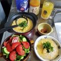 ebipeco's cooksnap of when they made ふわふわ卵のシャケフレークおじや.