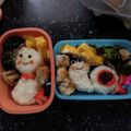 curisupin's cooksnap of when they made かたつむり弁当【キャラ弁】.
