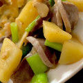 MULA's cooksnap of when they made 砂肝とじゃがいもの醤油炒め.