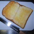 WOODs´'s cooksnap of when they made トースト〜究極に美味しい焼き方を追求！〜.