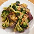 エビビンバ's cooksnap of when they made さつまいもとナッツとブロッコリーのサラダ.