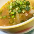 ポンメルシー夫人's cooksnap of when they made ひき肉とキャベツのピリ辛味噌スープ.